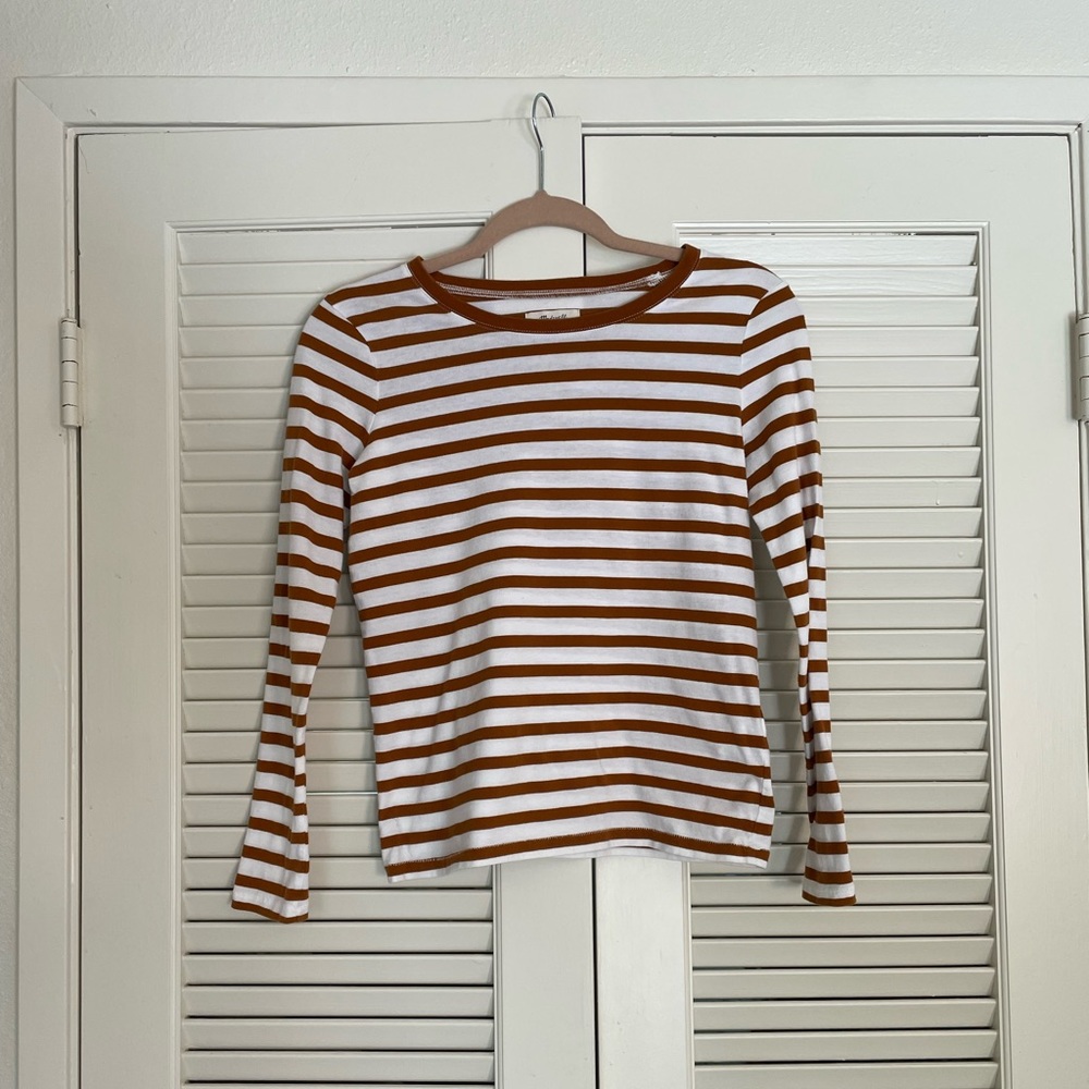 Madewell striped long sleeve